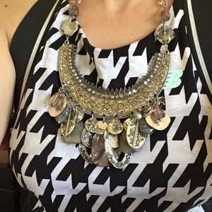 Boho style light green with silver accent